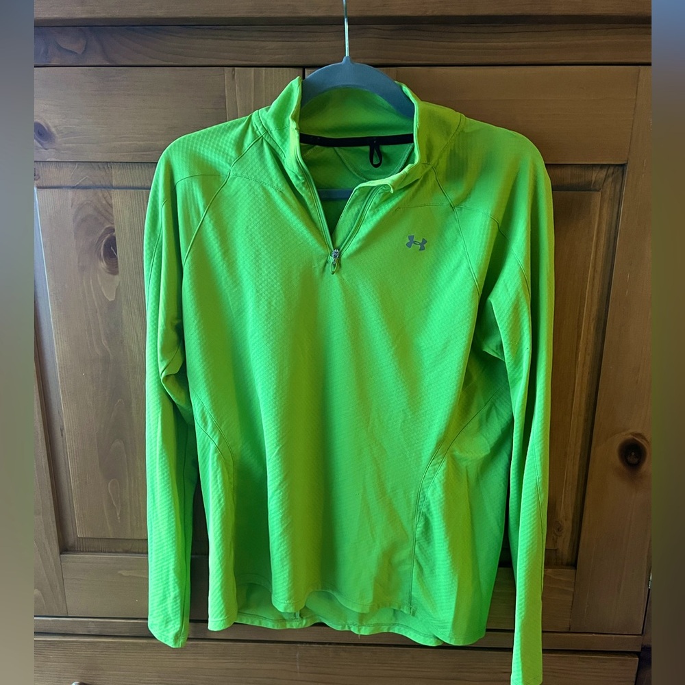 Under Armour Heat Gear quarter zip size L